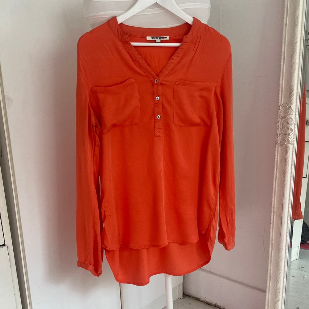 H&M Vibrant Orange Blouse